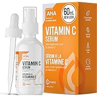 All Natural Advice Vitamin C Serum For Face, Hydrating & Toning Face Serum with Hyaluronic Acid, Organic Aloe, MSM, Vitamin E