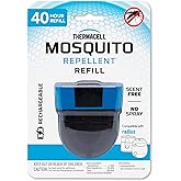 Thermacell Patio Shield Mosquito Repellent E-Series Rechargeable Repeller Bundle, 20’ Mosquito Protection Zone, Includes 40-H