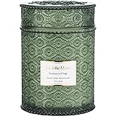 LA JOLIE MUSE Scented Candles Eucalyptus & Sage, Large Wood Wicked Candles, Decorative Candles in Glass, Natural Soy Wax, 19.