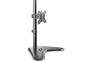 ELG T80N - Suporte Ergonômico Articulado de Mesa Para Monitores de 15"a 32" com Giro de Tela de 360° e Capacidade de até 8kg 