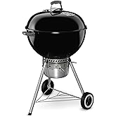 Weber Original Kettle Premium Charcoal Grill, 22-Inch, Black