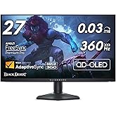 Alienware AW2725DF OLED Gaming Monitor - 26.7-inch Quantom-Dot WQHD (2560x1440) 360Hz 0.03Ms Display, AMD FreeSync Premium Pr