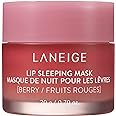 LANEIGE Lip Sleeping Mask: Nourish, Hydrate, Vitamin C, Murumuru & Shea Butter, Antioxidants, Flaky, Dry Lips