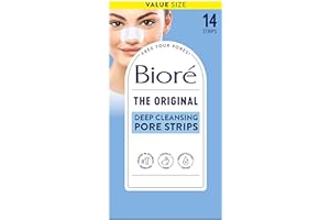 Bioré Original Blackhead Remover Strips, Deep Cleansing Nose Strips With Instant Pore Unclogging, Features C-Bond Technology,