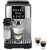 De'Longhi Magnifica Start Espresso & Coffee Machine with Automatic Milk Frother, One Touch Latte, Cappuccino, Built-in Grinde