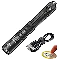 Nitecore MT2A Pro EDC Flashlight, 1000 Lumen, USB-C Rechargeable, 2X AA Battery Compatible Slim Penlight