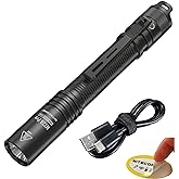 Nitecore MT2A Pro EDC Flashlight, 1000 Lumen, USB-C Rechargeable, 2X AA Battery Compatible Slim Penlight