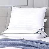 Cosmoluxe Pillows Queen Size Set of 2 for Sleeping, Fluffy 20x28 Bed Pillows 2 Pack, Soft and Supportive Hotel Collection Dow