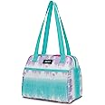 PackIt Freezable Hampton Lunch Bag, Tie Dye Sorbet, Built with EcoFreeze Technology, Collapsible, Reusable, Zip Closure with 