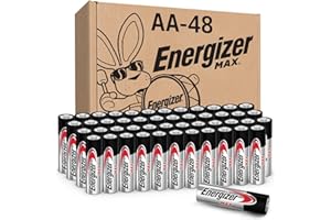 Energizer AA Batteries, Max Double A Battery Alkaline, 48 Count