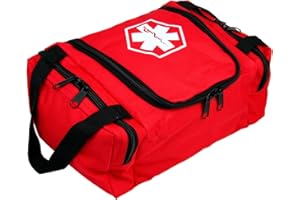 Dixie EMS Dixigear Empty First Responder II Bag 10.5" x 5" x 8" - Red