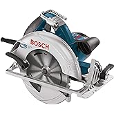 BOSCH CS10 15 Amp Circular Saw 7-1/4 Inch Blade 0-56 Degree Bevel Capacity, 120 Volt