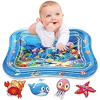 Infinno Inflatable Tummy Time Mat Premium Baby Water Play Mat for Infants and Toddlers Baby Toys for 3 to 24 Months, Strength