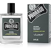 Proraso Eau De Cologne, Cypress and Vetyver, 3.4 Fl Oz