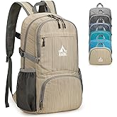 G4Free 30L Hiking Backpack Lightweight Packable Shoulder Daypack Outdoor Travel Foldable for Men Women