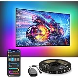 Govee TV LED Backlight, RGBIC TV Backlight for 55-65 inch TVs, Smart LED Lights for TV with Bluetooth and Wi-Fi Control, Work