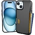 Smartish iPhone 15 Wallet Case - Wallet Slayer Vol. 1 [Slim + Protective] Credit Card Holder - Drop Tested Hidden Card Slot C