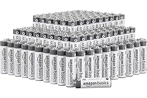 Amazon Basics 150-Pack AA Alkaline Industrial Batteries, 1.5 Volt, 5-Year Shelf Life