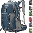 Maelstrom Hiking Backpack,Camping Backpack,50L Waterproof Hiking Daypack with Rain Cover,Lightweight Travel Backpack,Blue