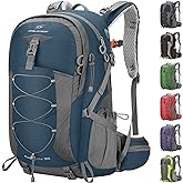 Maelstrom Hiking Backpack,Camping Backpack,50L Waterproof Hiking Daypack with Rain Cover,Lightweight Travel Backpack,Blue