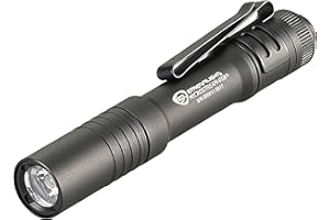 Streamlight 66604 MicroStream 250-Lumen EDC Ultra-Compact Flashlight with USB Rechargeable Battery, Box, Black