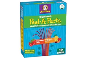 Annie's Organic Fruit Peel-A-Parts Fruit Snacks, Strawberry and Fruit Punch, 12 packs, 6.7 oz.