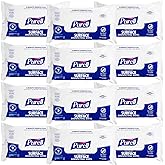 PURELL Healthcare Surface Disinfecting Wipes, 72 Count Flowpack, 7.4" x 9" Wipes (Pack of 12) – 9370-12