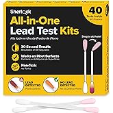 Sherlock Instant Lead Paint Test Kit (40 Count) | Rapid Results in Less Than 30 Seconds | NO Vinegar Needed | Check Lead in P