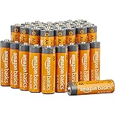 Amazon Basics 36-Pack AA Alkaline High-Performance Batteries, 1.5 Volt, 10-Year Shelf Life