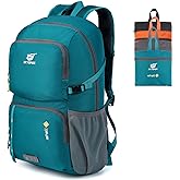 SKYSPER Lightweight Packable Backpack - 30L Hiking Daypack with Wet Pocket Foldable Travel Carry-on Backpack for Women Men