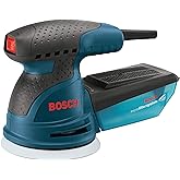 BOSCH ROS10 5 Inch 120 Volt 5 Inch Single-Speed Palm Random Orbit Sander, Polisher