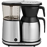 Bonavita 8 Cup Drip Coffee Maker Machine with Carafe, One-Touch Pour Over Brewer, SCA Certified, 1500 Watt, BPA Free, BV1900T