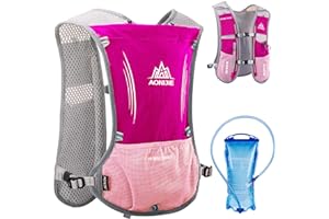 Azarxis Hydration Backpack Pack 5L 5.5L Running Vest for Women and Men Marathon Trail Race Jogging Cycling Hiking