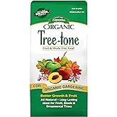 Espoma Organic Tree-tone 6-3-2 Natural & Organic Fertilizer and Plant Food; 4 lb. Bag; Organic Fertilizer for all Trees. Use 