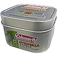 Coleman Pine Scented Citronella Candle with Wooden Crackle Wick - 6 oz Tin