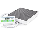 Medical Grade Floor Scale - Portable - Easy to Read Digital Display - Heavy Duty - Home, Hospital & Physician Use - Pound & K