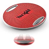 Yes4All Upgraded Wobble Balance Board, 16.34" TPE Non-slip, Stability Board for Home Gym, Standing Desk & Physical Therapy