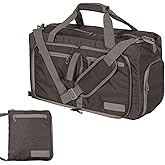 LEGEND Foldable Travel Duffle Bag - Lightweight Carry On Duffel Bag with Pockets, Straps & Zipper - Ideal for Sleepover, Week