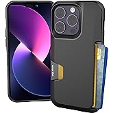 Smartish® iPhone 14 Pro Wallet Case - Wallet Slayer Vol. 1 [Slim + Protective] Credit Card Holder - Drop Tested Hidden Card S