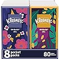 Kleenex On-The-Go Facial Tissues, 8 On-The-Go Packs, 10 Tissues per Box, 3-Ply (80 Total Tissues), Packaging May Vary