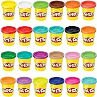 Play-Doh 24-Pack of Modeling Compound for Kids Toys for 2 Year Old and Up, 3-Ounce Cans, Great for Arts and Crafts, Party Fav