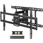 USX MOUNT UL Listed TV Wall Mount for 42"-85" TVS, Fits 16" 18" or 24" Studs, Full Motion TV Mount Swivel Tilt Extension TV B