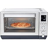 GE Convection Toaster Oven | Calrod Heating Technology | Large Capacity Toaster Oven Complete With 7 Cook Modes & Oven Access