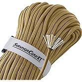1,000 LB SurvivorCord XT Paracord | Made and Patented in The USA | Heavy Duty Paracord 750 Type IV Military Grade with Kevlar