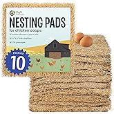 MagJo Premium Aspen 10 Pads Excelsior Nesting Liners (10 Pads), chicken bedding for nesting box, nesting pads box liners, chi