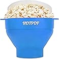 The Original Hotpop Microwave Popcorn Popper, Silicone Popcorn Maker, Collapsible Bowl BPA-Free and Dishwasher Safe- 20 Color