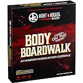 Hunt A Killer Body On The Boardwalk, Immersive Murder Mystery Game -Take on The Unsolved Case for Independent Challenge, Date