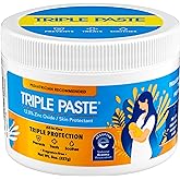 Triple Paste Diaper Rash Cream for Baby - 8 Oz Tub - Zinc Oxide Ointment Treats, Soothes and Prevents Diaper Rash - Pediatric