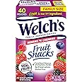 Welch's Fruit Snacks, Berries 'n Cherries, Perfect for School Lunches, Gluten Free, Bulk Pack, Individual Single Serve Bags, 