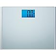 Eat Smart Precision Plus Digital Bathroom Scale with Ultra-Wide Platform, 440 lb Capacity, Bath Scale for Body Weight, Grey